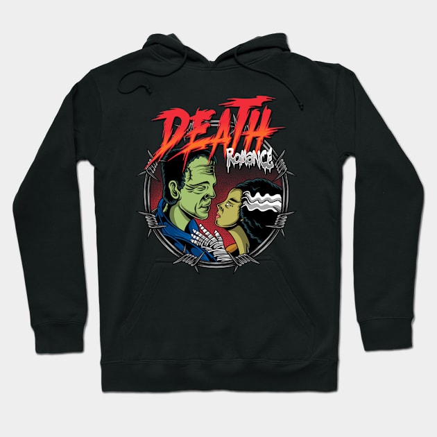 death romance Hoodie by terror machine std